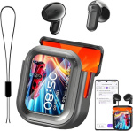 [Produk No : 24] BEARTAIN NE20 Earbuds, 2025 New AI Translation Earbuds with LCD Touch Screen
