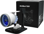 [Product No: 36] NIKOLATOY Jet Engine Fan Model Desk Gadget with Wireless Charger