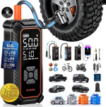 [Product No: 65] OlarHike Tire Inflator Portable Air Compressor, 6000mAh Cordless Air Pump for Car Tires