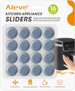 [Product No: 73] Aieve Appliance Sliders, 16 Pcs Self Adhesive Appliance Slider for Easy Moving & Space Saving